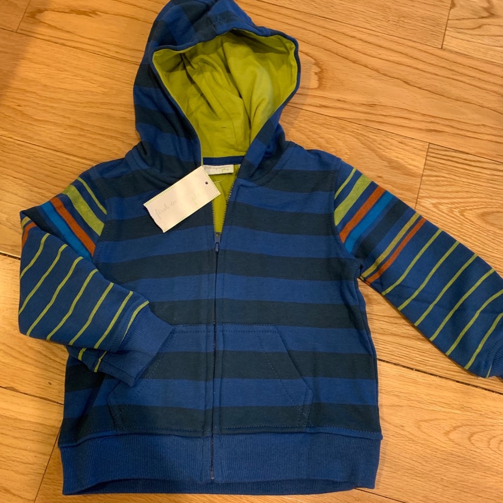 BNWT First Impressions Stripe Hoodie
